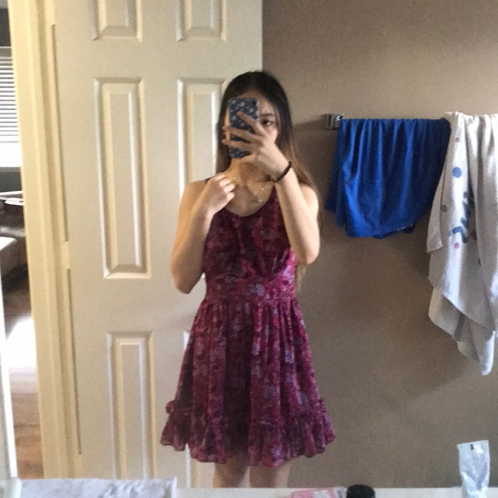 Vintage floral dress